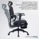 Кресло OfficePro Skyline Footrest Black (OC750-B-B-B)