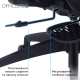 Крісло OfficePro Skyline Footrest Black (OC750-BBB)
