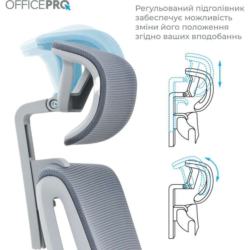 OfficePro Harmony OC310-G-G-G Gray
