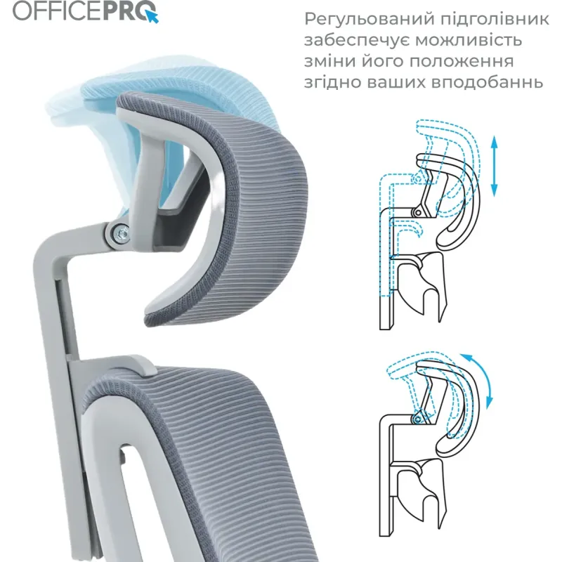 Кресло OfficePro Harmony OC310-G-G-G Gray