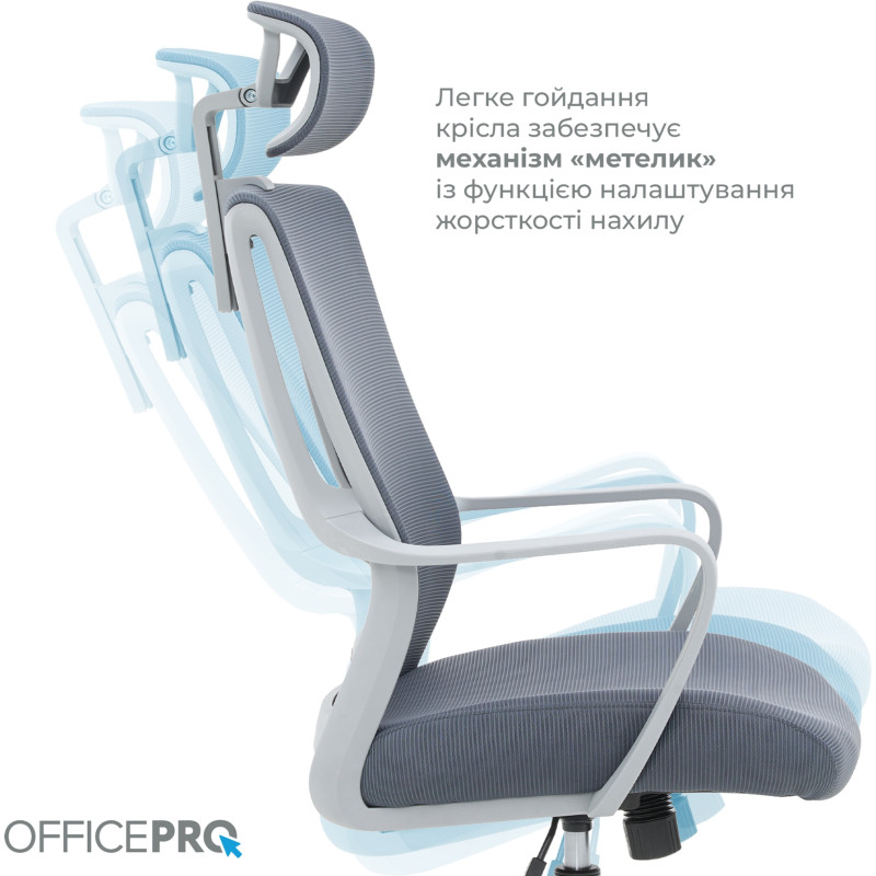 OfficePro Harmony OC310-G-G-G Gray