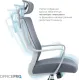 Кресло OfficePro Harmony OC310-G-G-G Gray