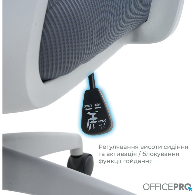 OfficePro Harmony OC310-G-G-G Gray