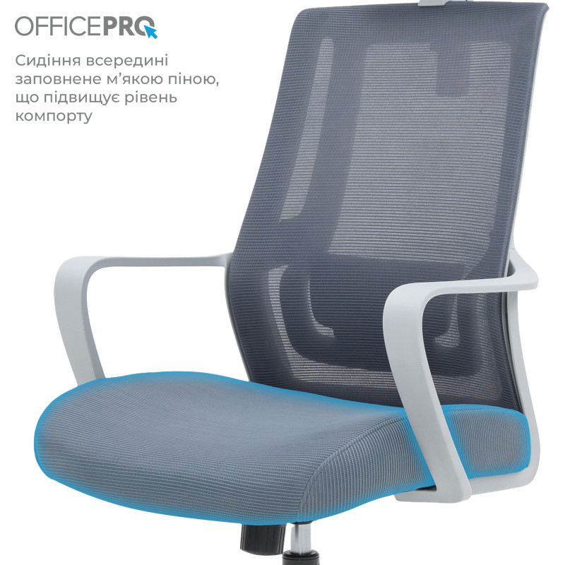 OfficePro Harmony OC310-G-G-G Gray