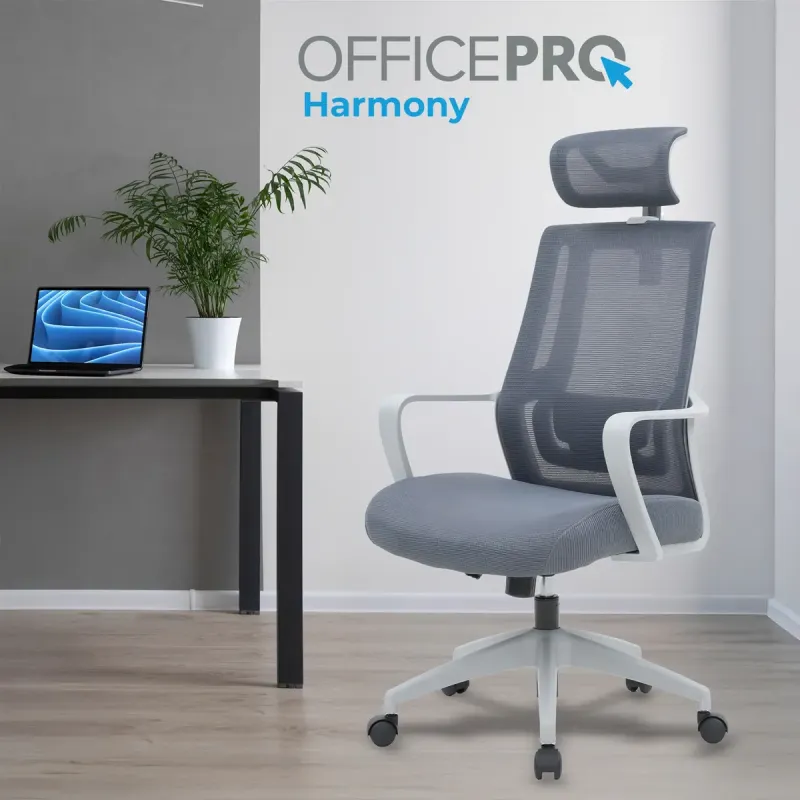 Кресло OfficePro Harmony OC310-G-G-G Gray
