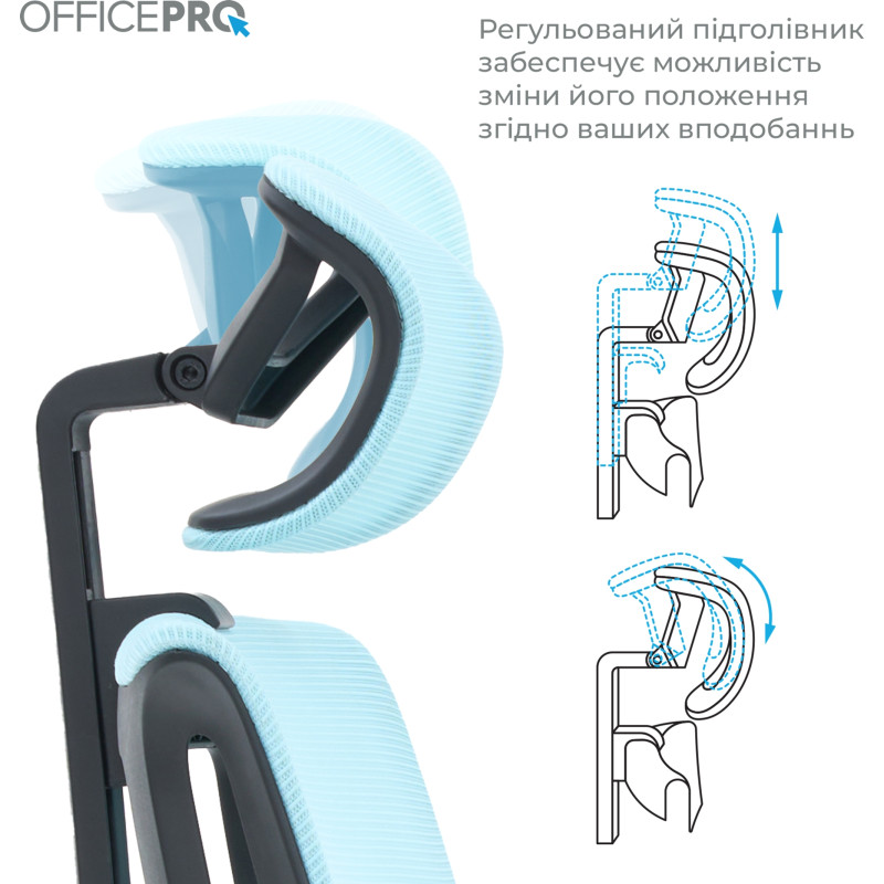 OfficePro Harmony OC310-B-BL-BL Black/Blue