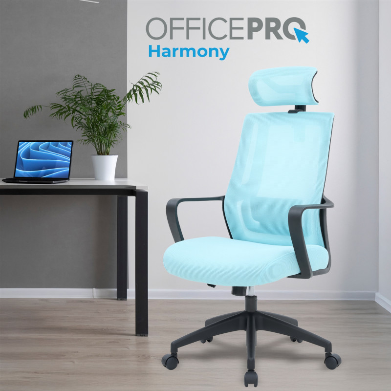 OfficePro Harmony OC310-B-BL-BL Black/Blue