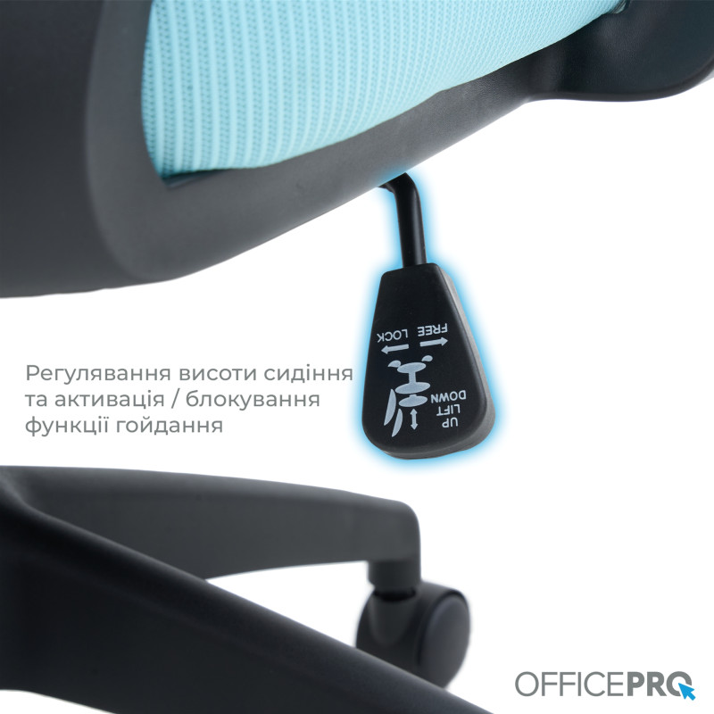 OfficePro Harmony OC310-B-BL-BL Black/Blue