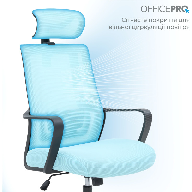 OfficePro Harmony OC310-B-BL-BL Black/Blue