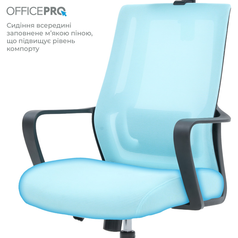 OfficePro Harmony OC310-B-BL-BL Black/Blue
