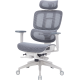 Крісло OfficePro Skyline Footrest White/Dark Gray (OC750-W-DG-DG)