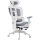 Крісло OfficePro Skyline Footrest White/Dark Gray (OC750-W-DG-DG)