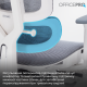 Крісло OfficePro Skyline Footrest White/Dark Gray (OC750-W-DG-DG)