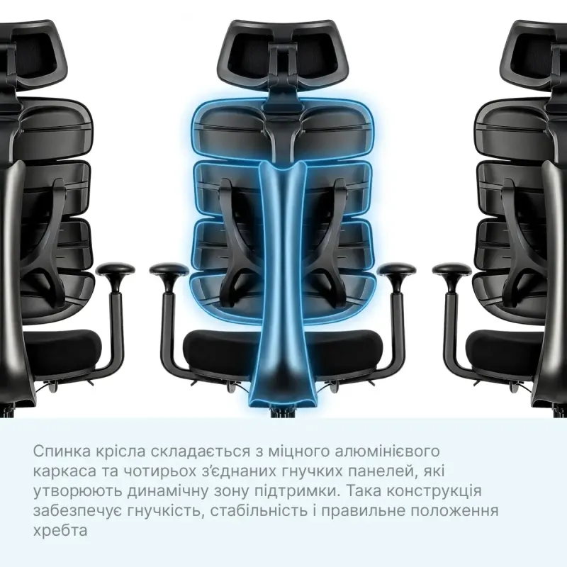Кресло OfficePro FlexCore OC120B