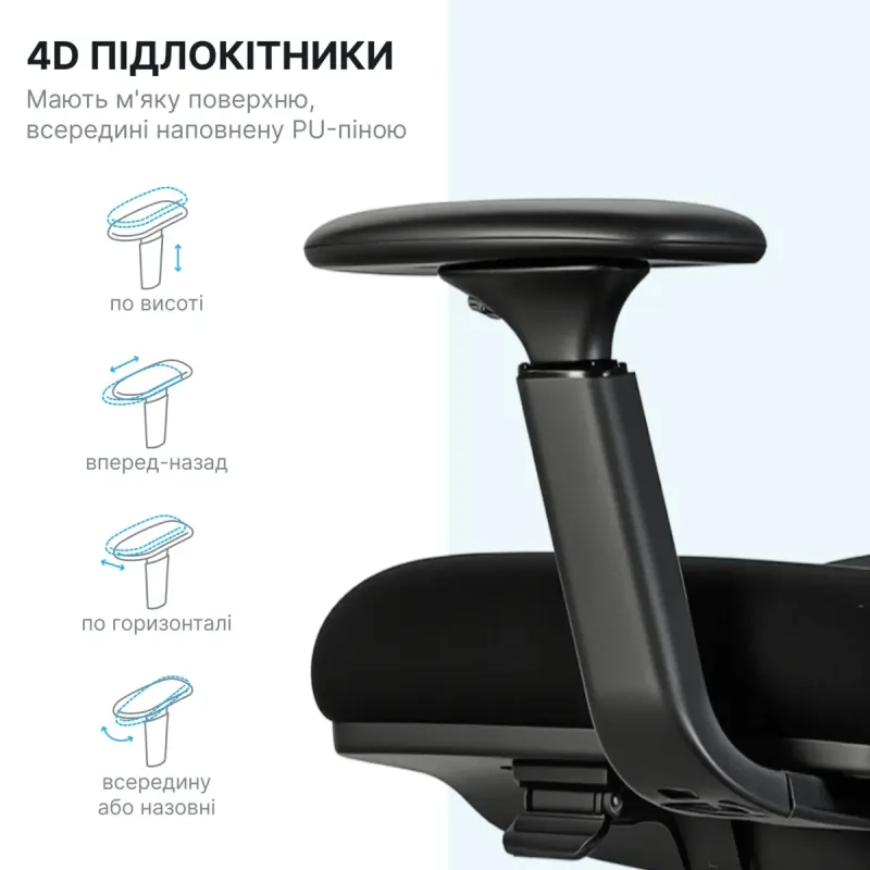 Кресло OfficePro FlexCore OC120B