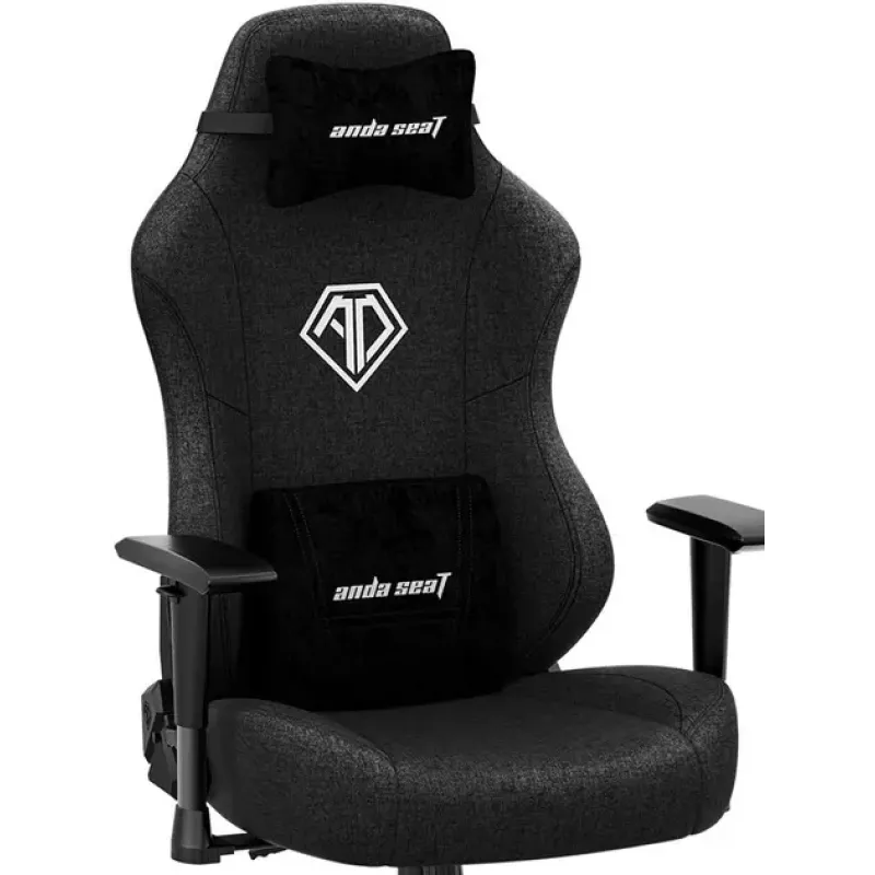 Крісло Anda Seat Phantom 3 L Black Fabric (AD18Y-06-B-F)