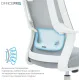 Кресло OfficePro Harmony OC310-W-LG-LG White/Light Gray