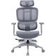 Кресло OfficePro Skyline Footrest Gray/Dark Gray (OC750-G-DG-DG)