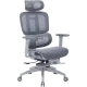 Кресло OfficePro Skyline Footrest Gray/Dark Gray (OC750-G-DG-DG)