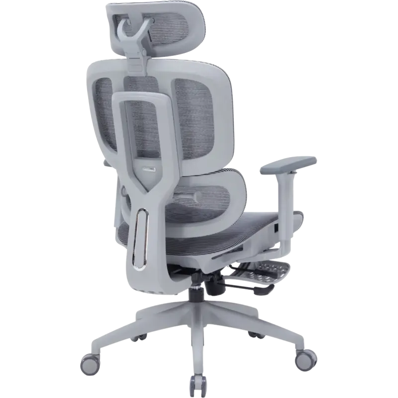 Кресло OfficePro Skyline Footrest Gray/Dark Gray (OC750-G-DG-DG)