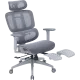 Кресло OfficePro Skyline Footrest Gray/Dark Gray (OC750-G-DG-DG)