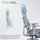 Крісло OfficePro Skyline Footrest Gray/Dark Gray (OC750-G-DG-DG)