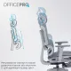 Кресло OfficePro Skyline Footrest Gray/Dark Gray (OC750-G-DG-DG)