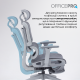 Крісло OfficePro Skyline Footrest Gray/Dark Gray (OC750-G-DG-DG)