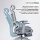 Кресло OfficePro Skyline Footrest Gray/Dark Gray (OC750-G-DG-DG)