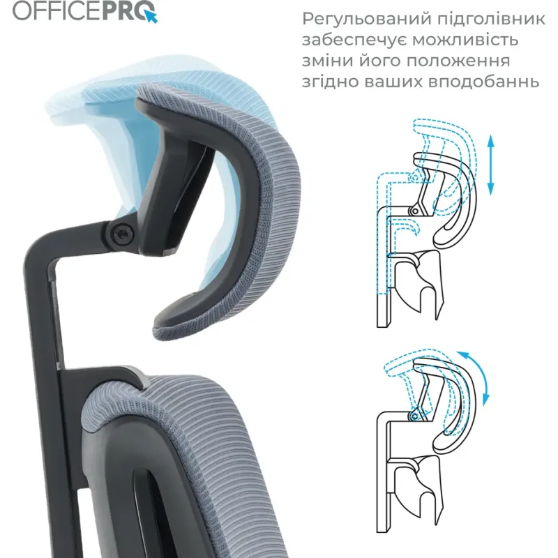 Кресло OfficePro Harmony OC310-B-G-G Black/Gray