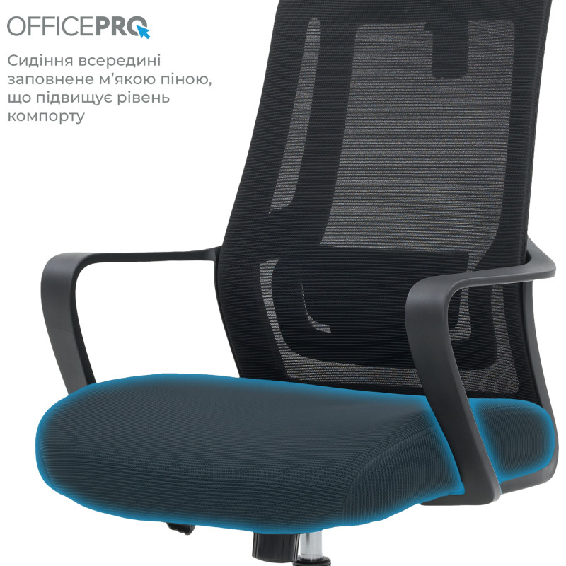 OfficePro Harmony OC310-B-B-B Black