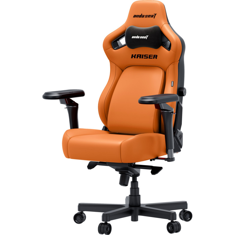 Крісло Anda Seat Kaiser 4 V2 Size XL Orange PVC (AD12YDDC-XLL-20-O-PV/C-03)