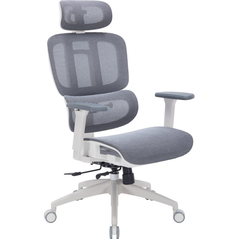 Крісло OfficePro Skyline OC680-W-DG-DG White/Dark Gray