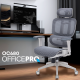Крісло OfficePro Skyline OC680-W-DG-DG White/Dark Gray