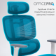 Крісло OfficePro Skyline OC680-W-DG-DG White/Dark Gray