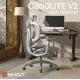 Кресло Sihoo C300 LITE V2 White (C300-LITE-V2-B102-JT)