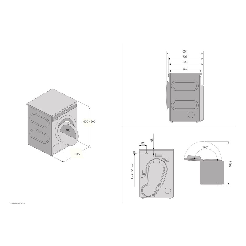 Asko T209H.W