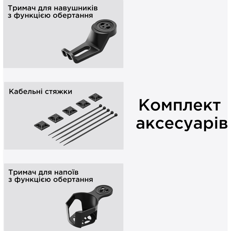 Стіл Anda Seat Xtreme 160x80 Black (AD-D-DD1-1600-07-B)