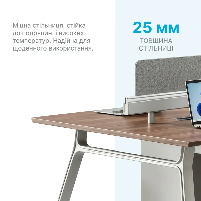 Стол OfficePro PG-M24A-2A-14