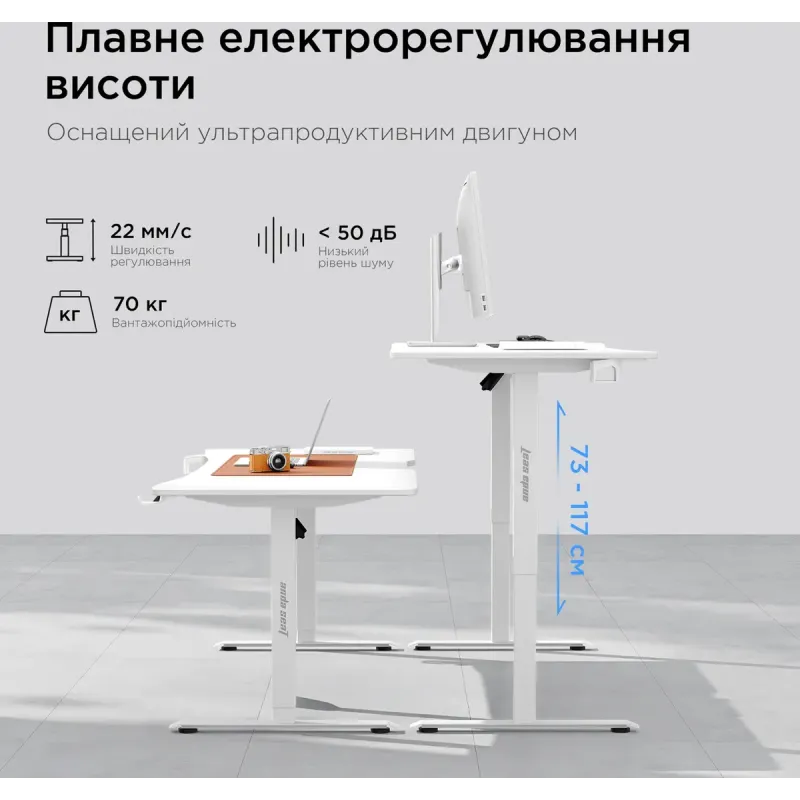 Стол Anda Seat Xtreme E 140 White (AD-D-DD1-1400-06-W)