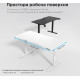 Стіл Anda Seat Xtreme Pro 140 White (AD-D-DD1-1400-08-W)