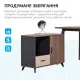 Стол OfficePro PG-F20B-16B
