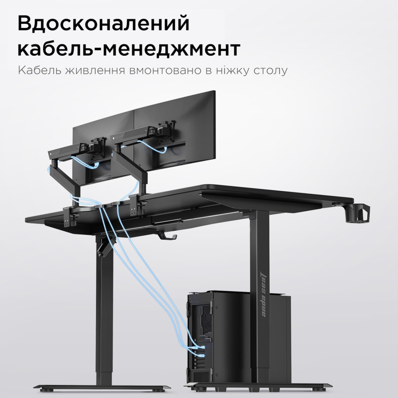 Стіл Anda Seat Xtreme E 140 Black (AD-D-DD1-1600-06-B)