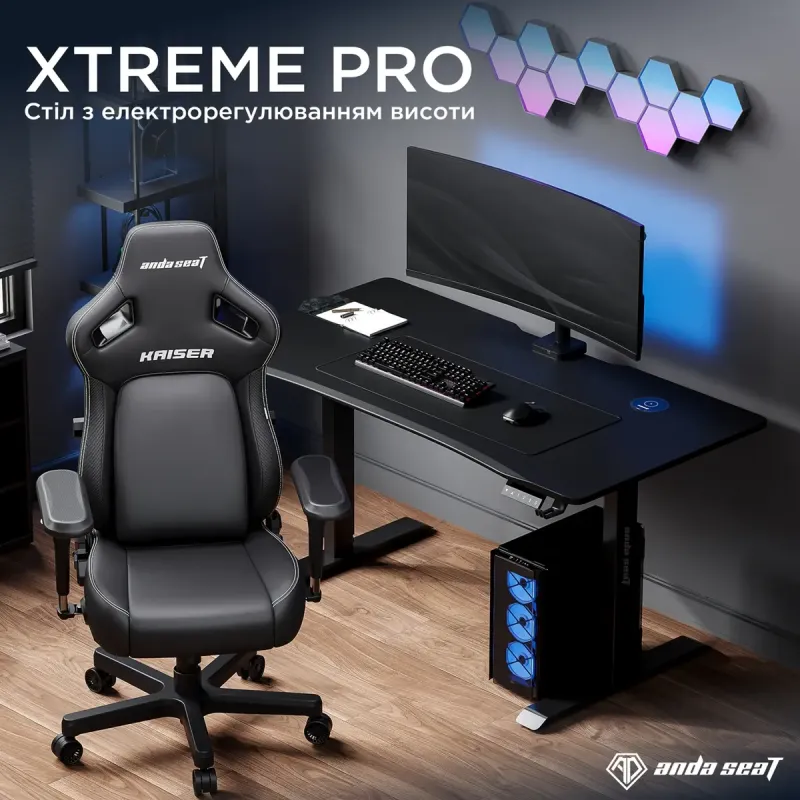 Стол Anda Seat Xtreme Pro 140 (AD-D-DD1-1400-08-B) Black