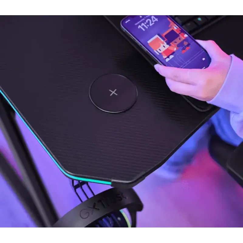 Стол Trust GXT 710 Luminus Pro RGB Black (25419)