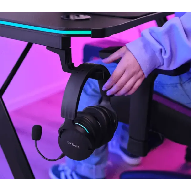 Стол Trust GXT 710 Luminus Pro RGB Black (25419)
