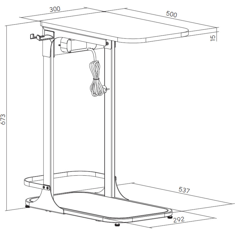 Стол Officepro SD185DW