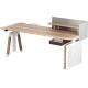 Стіл Sihoo D07 180х75 Maple/White (D07A-102/D07J-102-AB/D07-P)