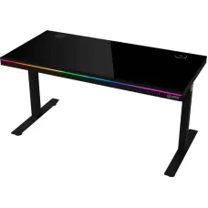 Стол Lorgar DP80G Glass Black (LRG-DP80G)