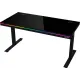 Стол Lorgar DP80G Glass Black (LRG-DP80G)